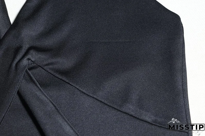 Women Solid Sexy Deep V-Neck Halter Neck Backless Dress