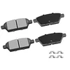 cciyu D1161 Rear Ceramic Brake Pads Kits 4pcs fit For 2006-2012 For Ford Fusion,2007-2012 For Lincoln MKZ,2006 For Lincoln Zephyr,2006-2013 For Mazda 6,2006-2011 For Mercury Milan