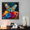 Diamond Painting -5D Full Round Drill Butterfly(40x40cm)