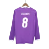 Vintage Soccer Jersey KROOS #8 Real Madrid Away Long Sleeve 2016/17