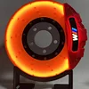DIY Brake Disc LED Charging Desktop Wall-Mounted Gaming Room Bedroom Ornaments Night Light