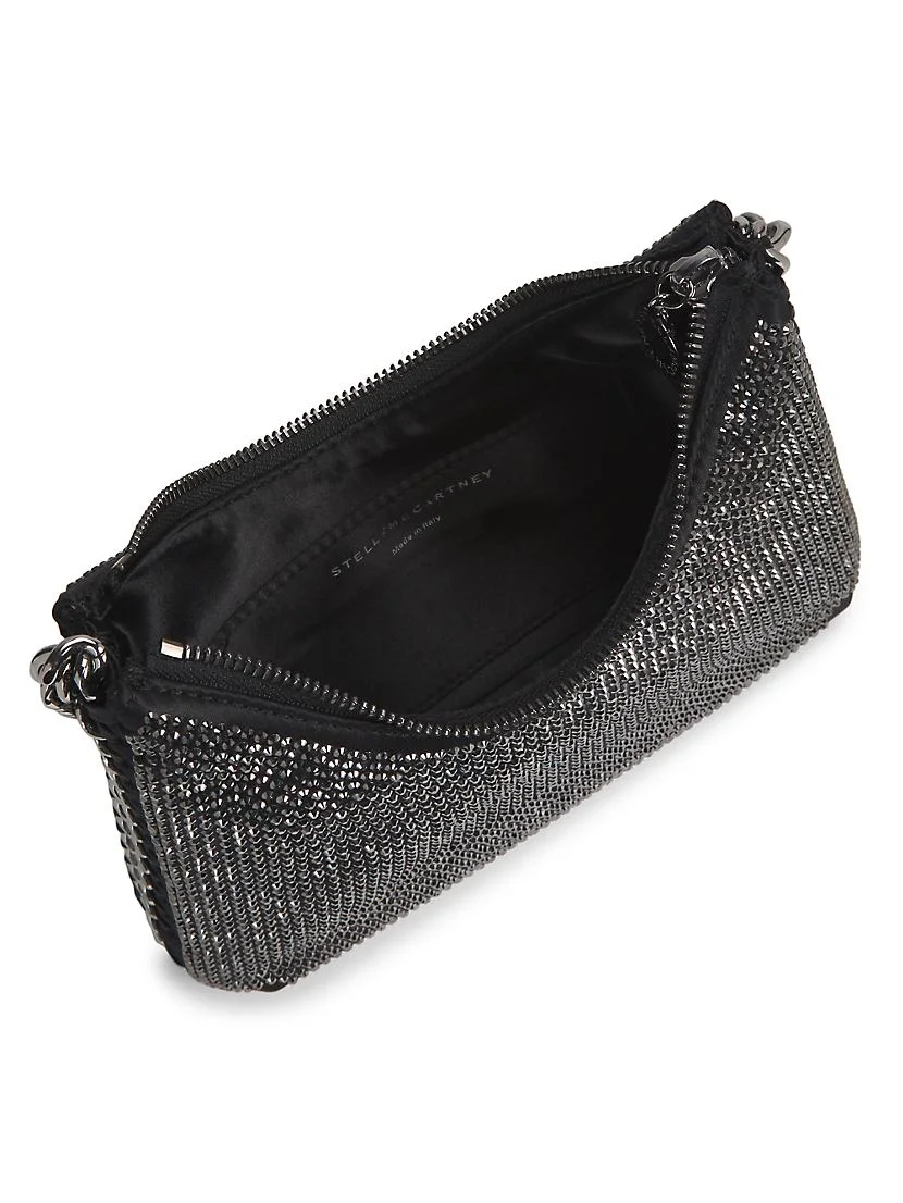 Stella McCartney Mini Falabella Crystal Shoulder Bag
