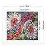 Watercolor Sunflower-14CT Stamped Cross Stitch 44*38cm/17.32*14.96in