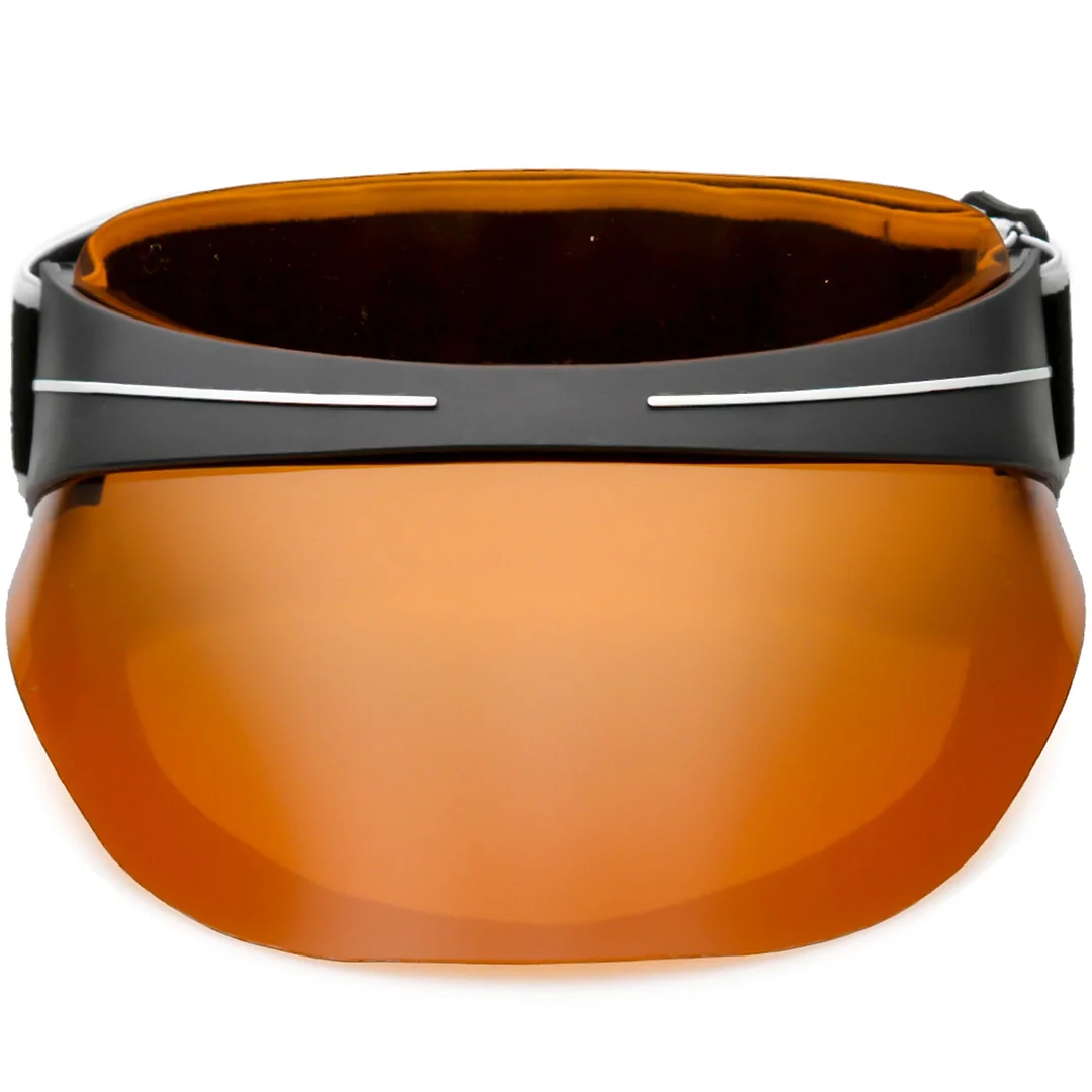 Oversize Shield Visor Hat glasses Elastic Adjustable Strap 130mm