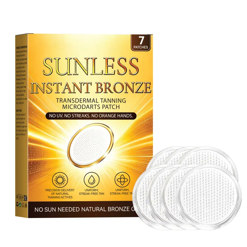 Sunless Instant Bronzing Microneedle Patch &ndash; Achieve a bronze glow in 7 days.