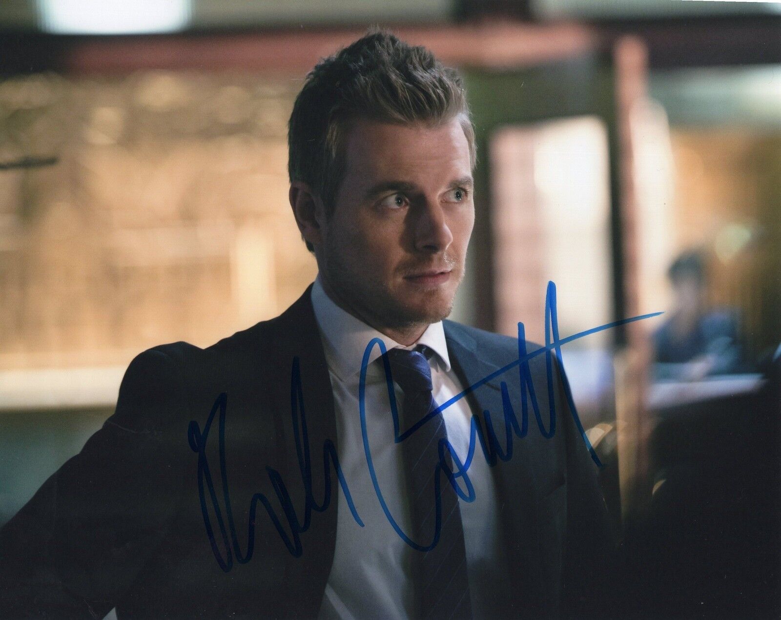 Rick Cosnett The Vampire Diaries Signed 8x10 Photo Poster painting w/COA #3