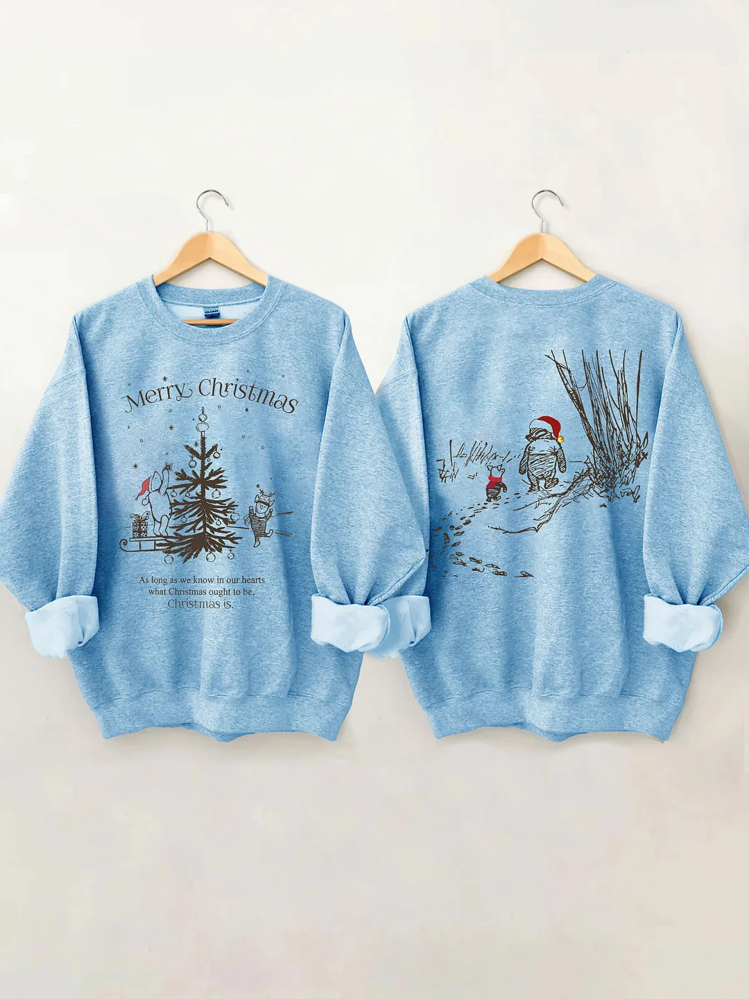 Winnie And Piglet Christmas Sweatshirt