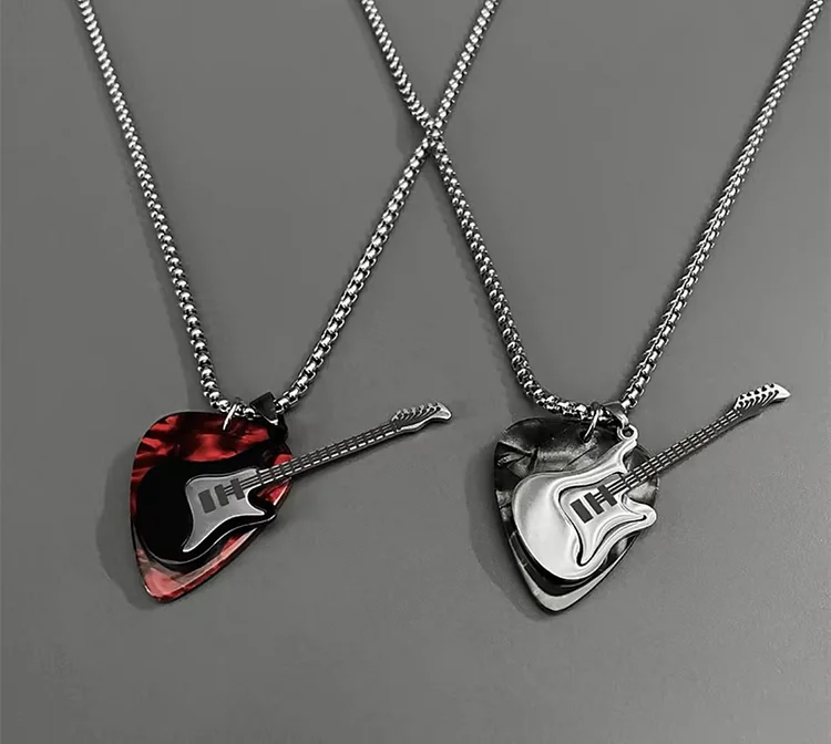 🔥2024 new arrival🔥-Guitar Plectrum Necklace