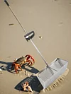 Stainless Steel Sand Screen Collapsible Beach Sand Scoop Shovel Shell Shovel