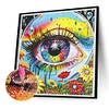 Diamond Painting-DIY Crystal Rhinestone Sunflower Eyes