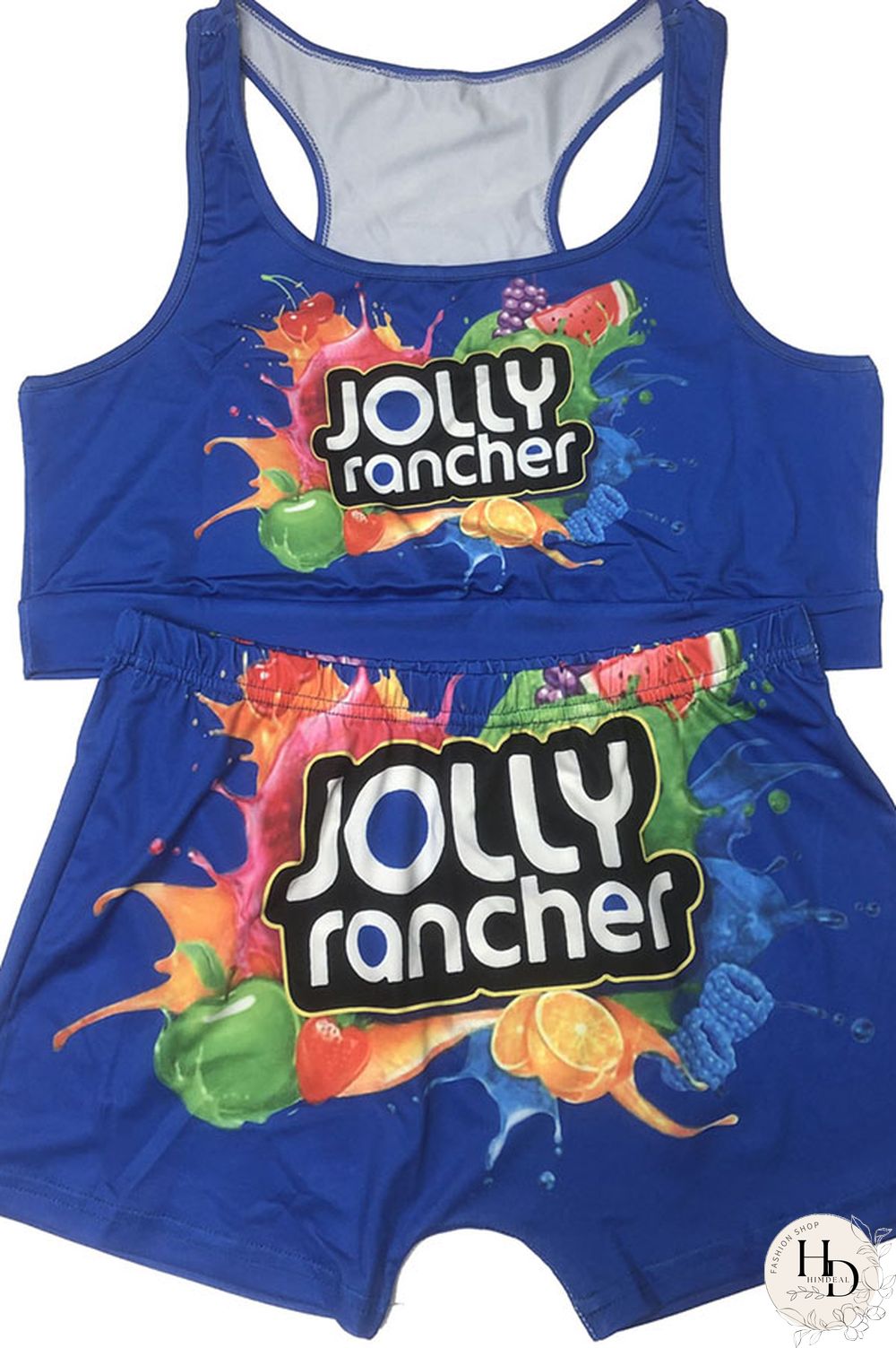 Pink Sexy Europe and America Print Solid Straight Sleeveless Two Pieces