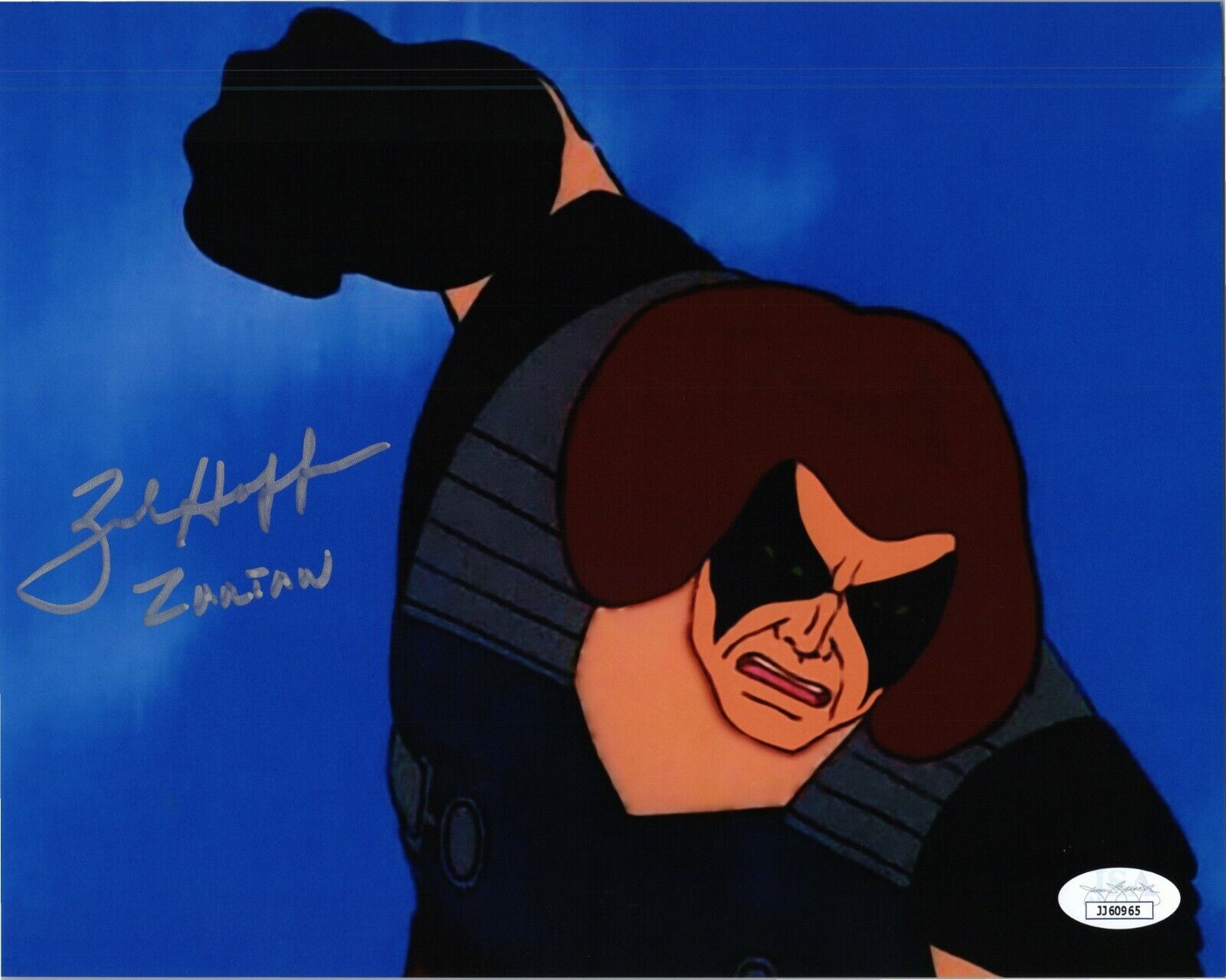 ZACK HOFFMAN Authentic Hand-Signed G.I.JOE ~ ZARTAN