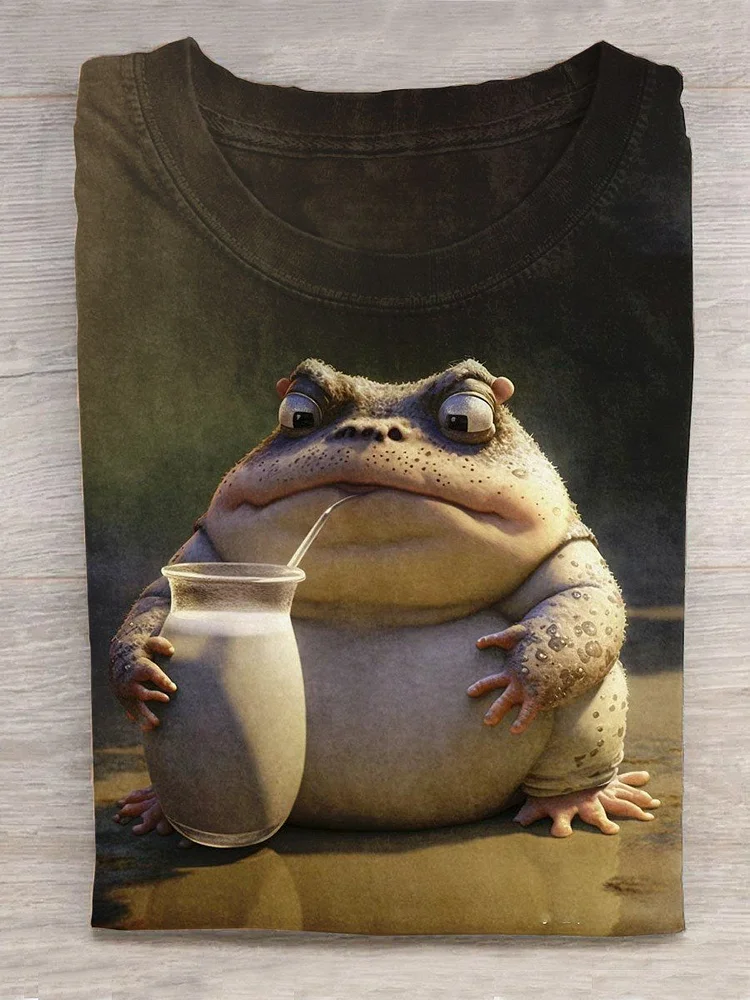 Funny Toad Art Design T-Shirt