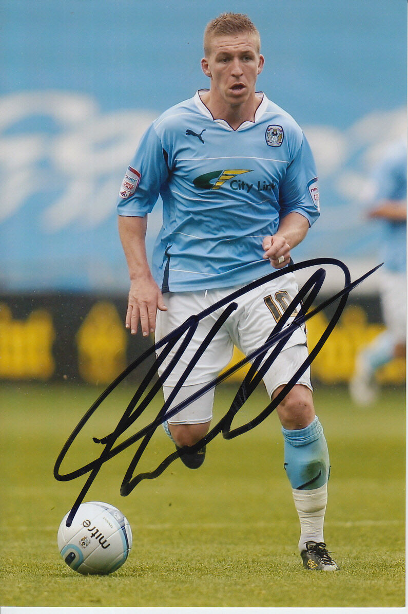 COVENTRY CITY HAND SIGNED FREDDY EASTWOOD 6X4 Photo Poster painting 3.