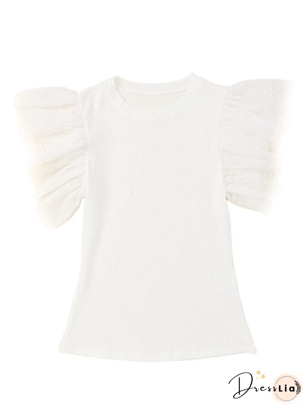 Stylish Ruffle Sleeve Top