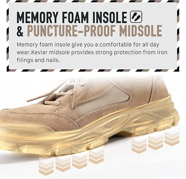 леки индустриални обувки за безопасност за мъже и жени!