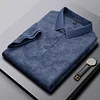 Men's Embroidered Fashion Casual Solid Color Polo Shirt