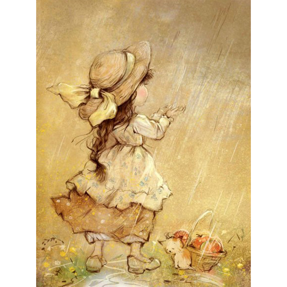

Child Life - 11CT Stamped Cross Stitch - 50*40CM, 501 Original