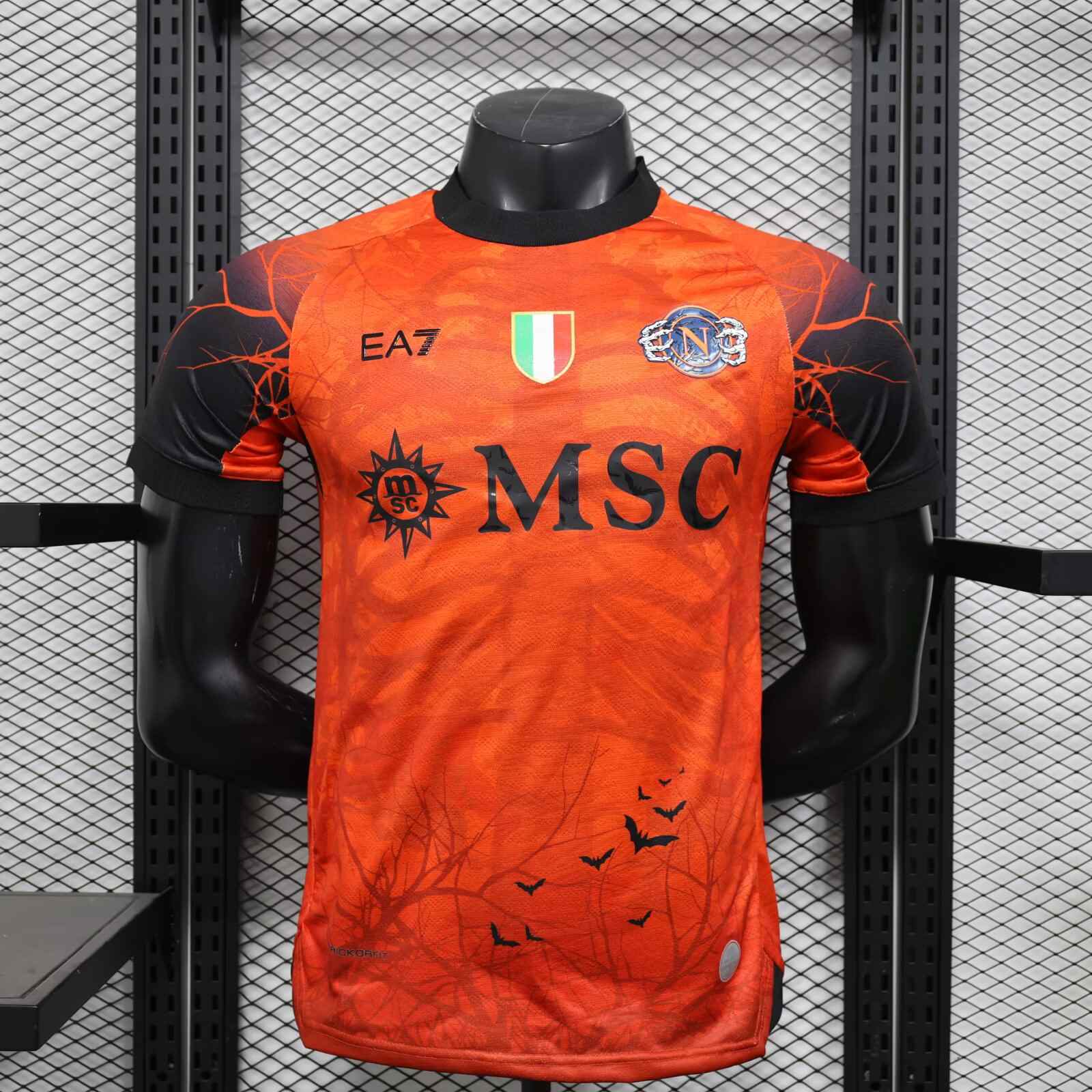 2025/2026 Player version Napoli Halloween Special Edition Football Jersey 1:1 Thai Quality（The player version jersey is a bit tight, please pay attention to the size selection）