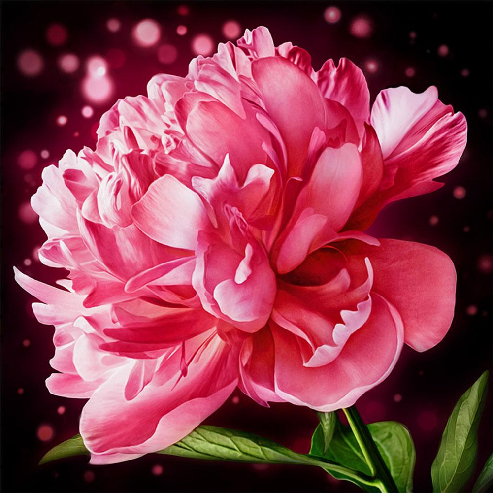 

30x30cm Round Drill Diamond Painting-Flower, 501 Original