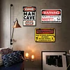 3pcs - Warning - Vintage Metal Signs(12*16Inch) - Warning
