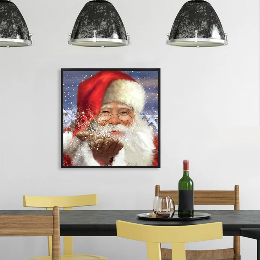 Diamond Painting - Full Round Drill - Santa(30*30cm)