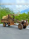1:16 Alloy Material Hand-made Retro Nostalgic Walking Tractor