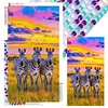 Zebra - Diamond Painting - Full Round Drill (Canvas|40*70cm)