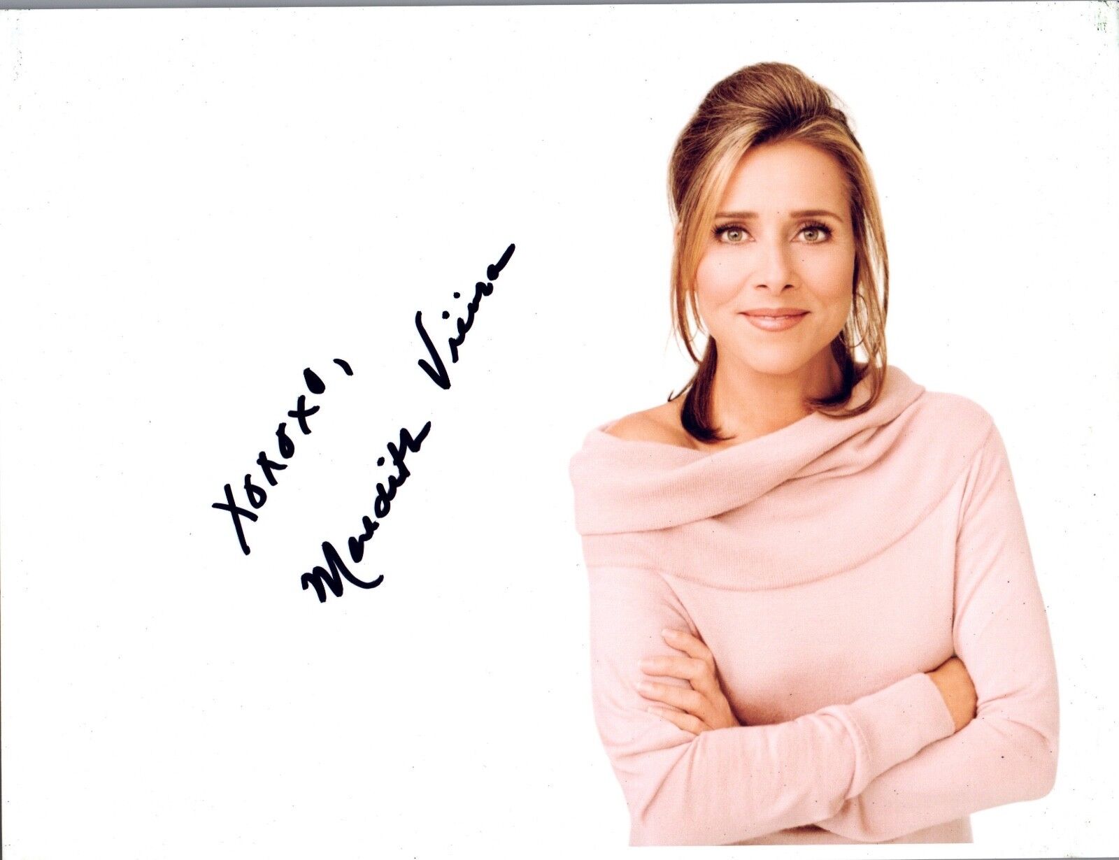 Meredith Viera Signed Autographed 8x10 Photo Poster painting The Today Show COA VD