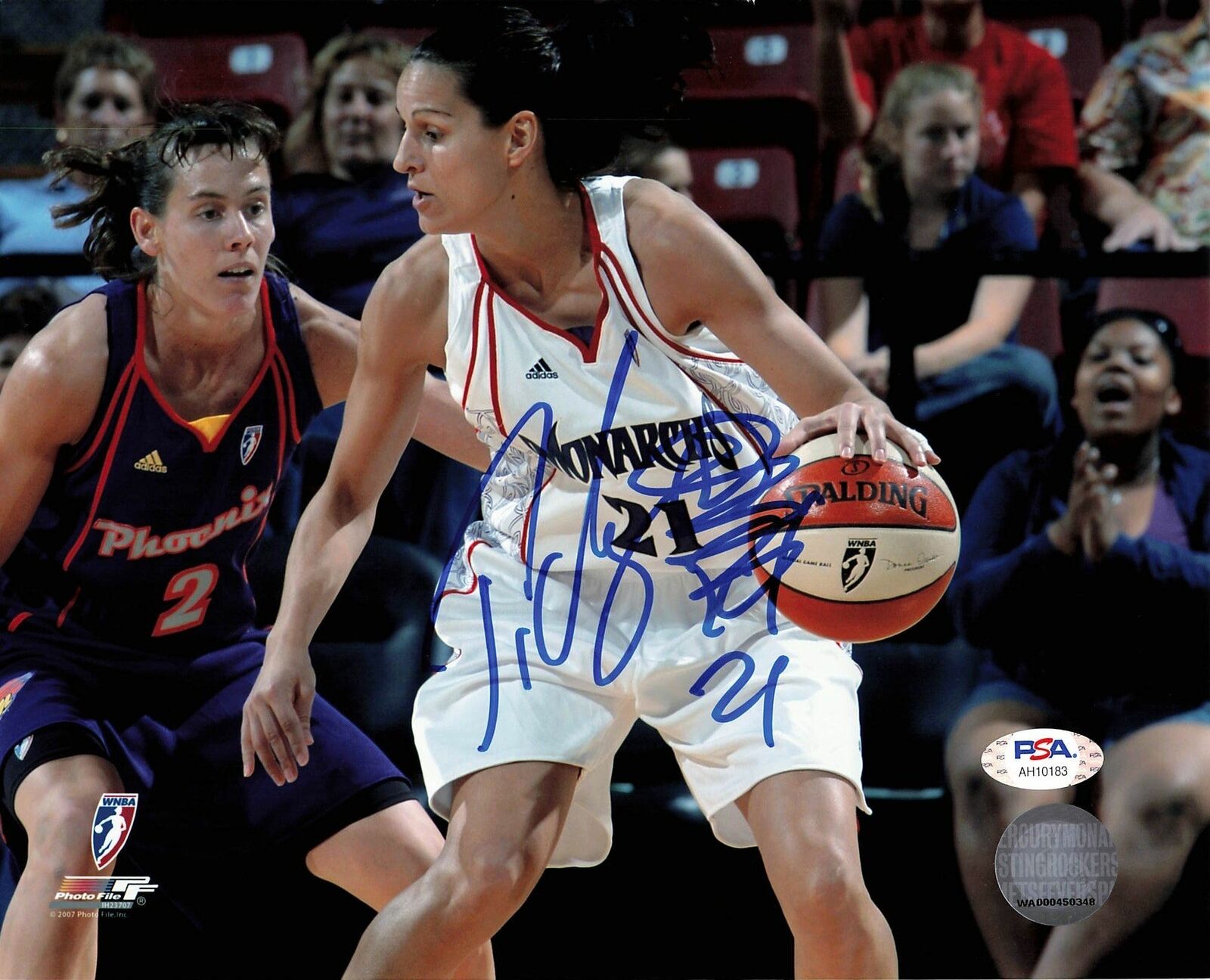 Ticha Penicheiro Signed 8x10 Photo Poster painting PSA/DNA Autographed Sacramento Monarchs