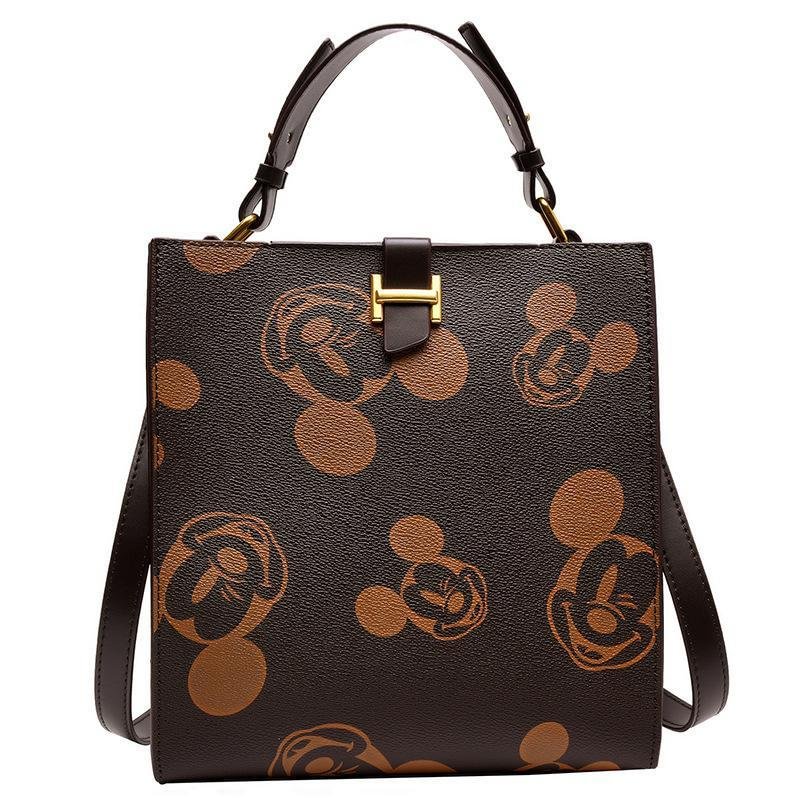 mickey classic leather handbag