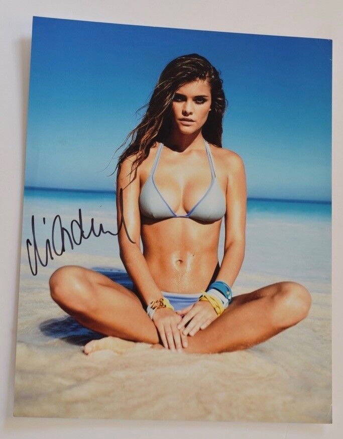 Nina Agdal Signed Autographed 11x14 Photo Poster painting SI Swimsuit Model Hot Sexy COA VD