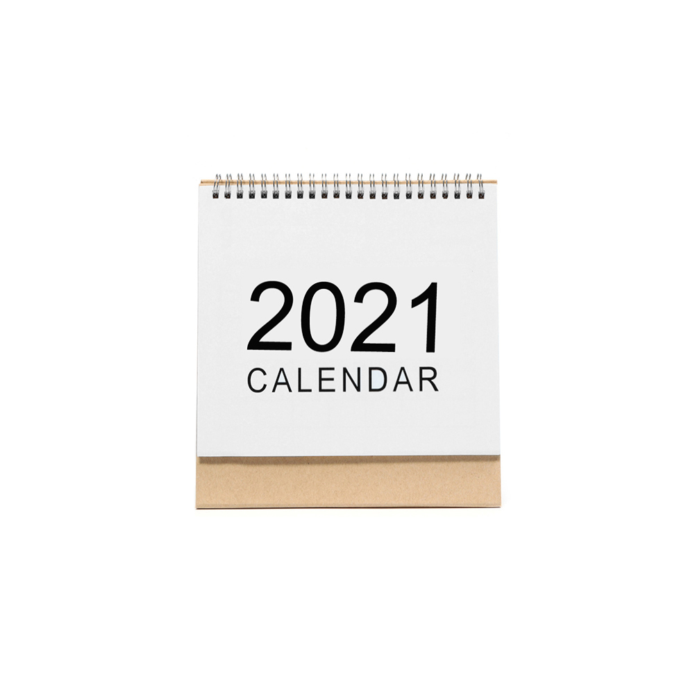 

Desk Easel Calendar 2020-2021 English Letter Standing Flip Monthly Calendar, Trumpet, 501 Original