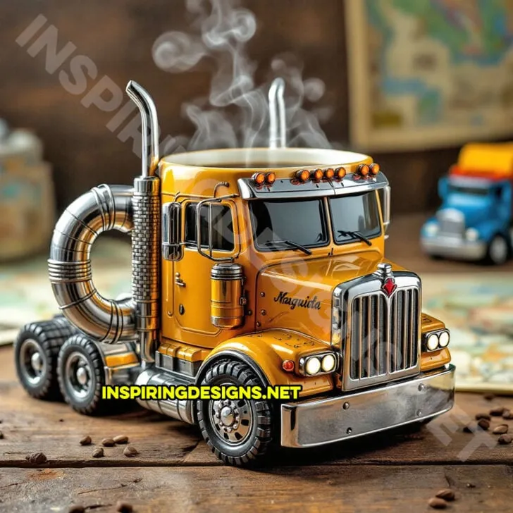🔥Last 4 hours Sale -Handcrafted Truck Coffee mug