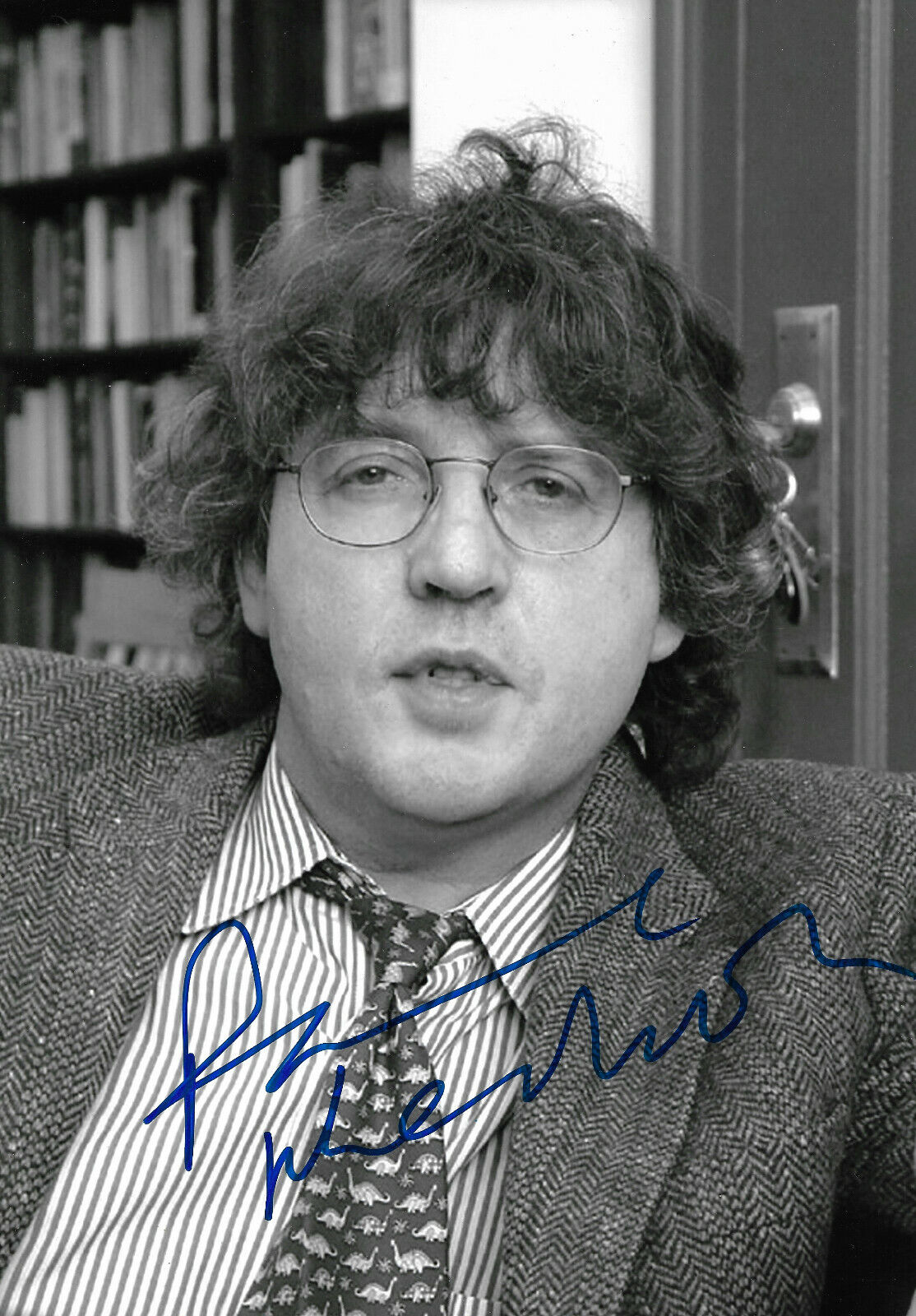 Paul Muldoon Writer Poet signed 8x12 inch Photo Poster painting autograph