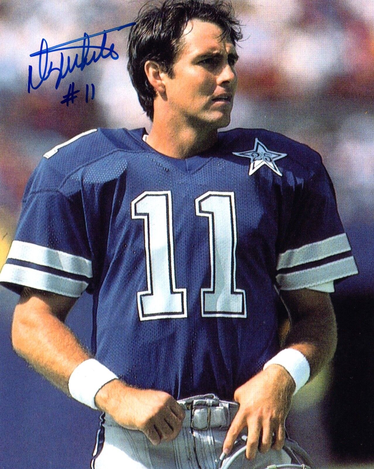 Danny White 8x10 Photo Poster painting #5 Autographed Signed AUTO Dallas Cowboys