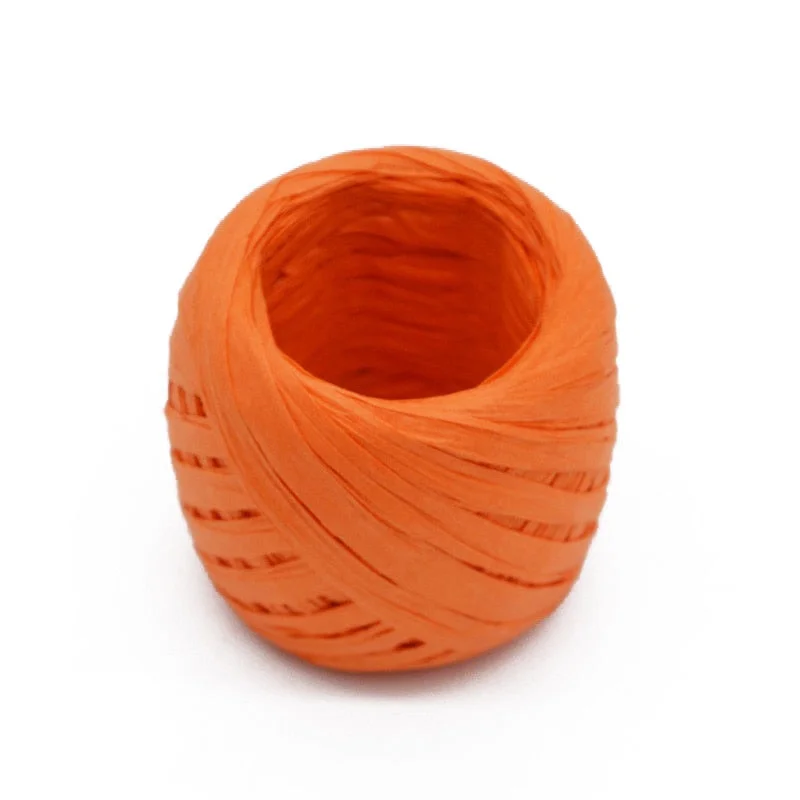 1 Roll 20 Meters CAKE COOKIE raffia ribbon paper rope palm packaging rope decorations baking box packing party candy gifts