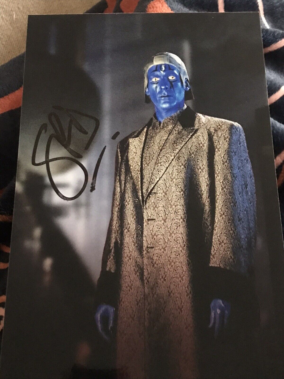 Simon paisley day doctor who 9x6 signed Photo Poster painting - Star Wars