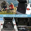 Boot Door Privacy Curtains Mesh Boot Window Screen UV Protection SUV Accessories