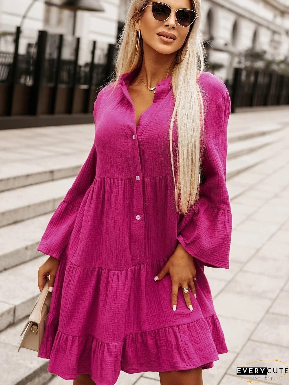 Short Sleeve Mini Dress