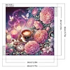 Diamond Painting-DIY Crystal Rhinestone Flower Afternoon Tea(40x40cm)
