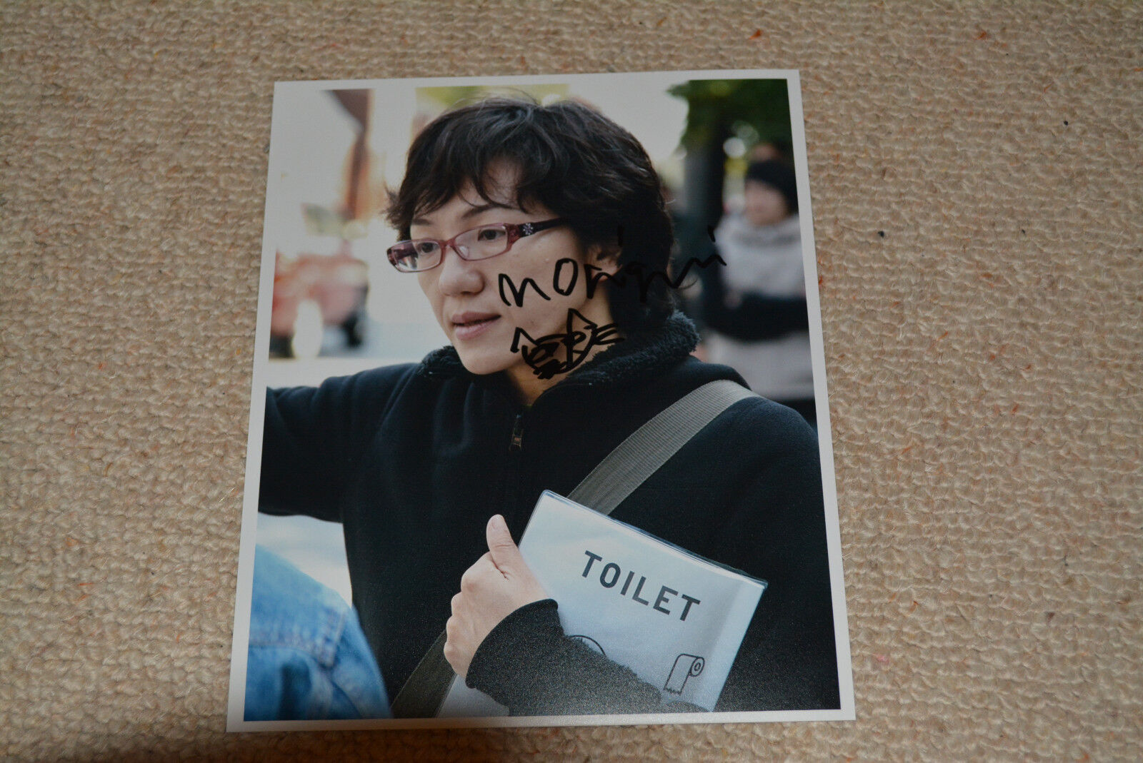 NAOKO OGIGAMI signed autograph 8x10 (20x25 cm) In Person JAPANESE director Japan