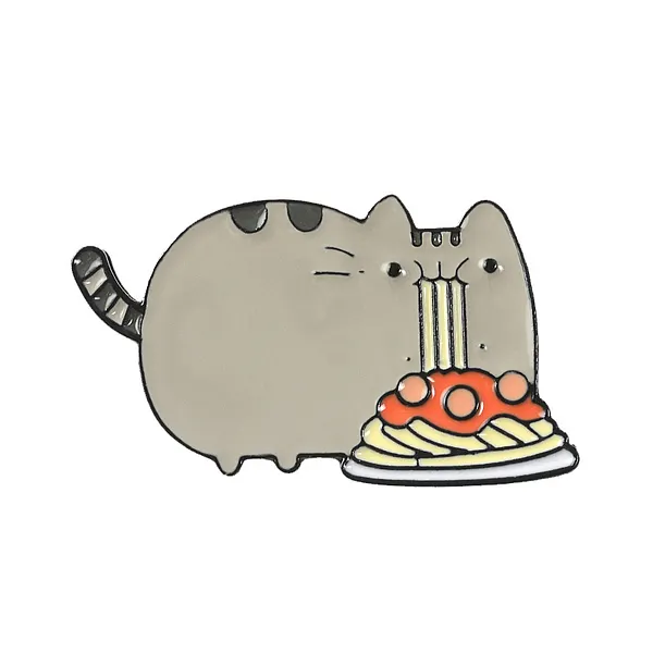 Foto del pin Gatito Glotón Feliz