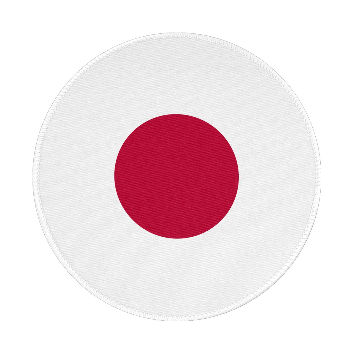Japan Flag Non-Slip Rubber Round Mouse Pad