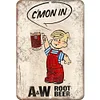 Warning - Vintage Metal Signs(12*16Inch) - Warning