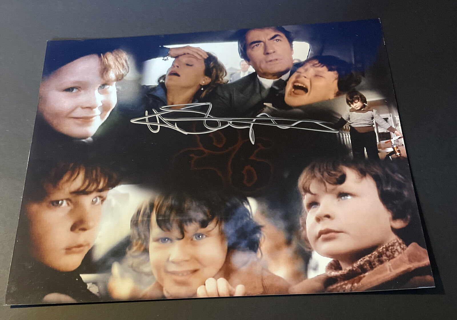 Harvey Stephens HAND Signed Autograph 8x10 Photo Poster painting Damien in The Omen HORROR FILM