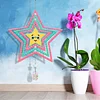 DIY Diamond Painting Double-sided Rotatable Star Hanging Wind Chime Suncatcher Hanging Kit
