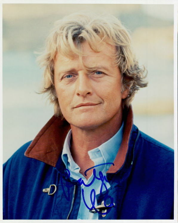 Rutger Hauer signed 8x10 Photo Poster painting In-person