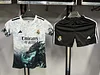 2025/2026 Real Madrid Special Edition Black and white Football Shirt 1:1 Thai Quality Kids Size