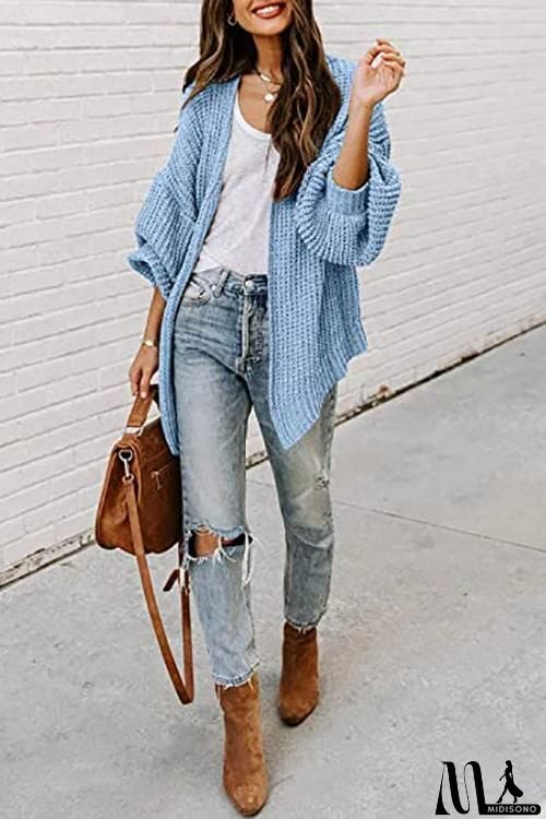 MidiSono - Open Front Classical Cardigan